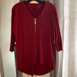Red tunic size xs